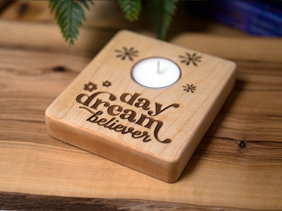 Accents Collection - Affirmation tealight candle holders