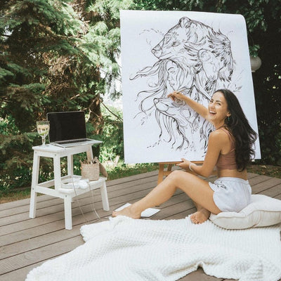 Artwork by Deni Minar