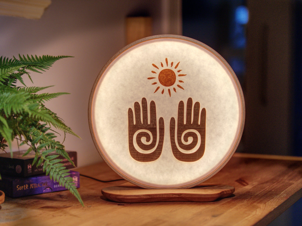 'Finding Balance' (Wood accent version)
