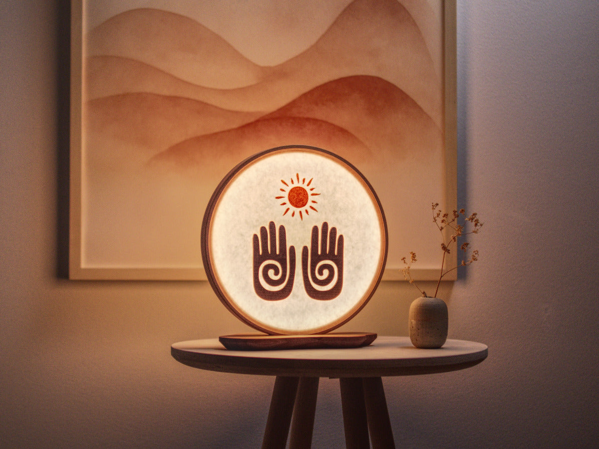'Finding Balance' (Wood accent version)