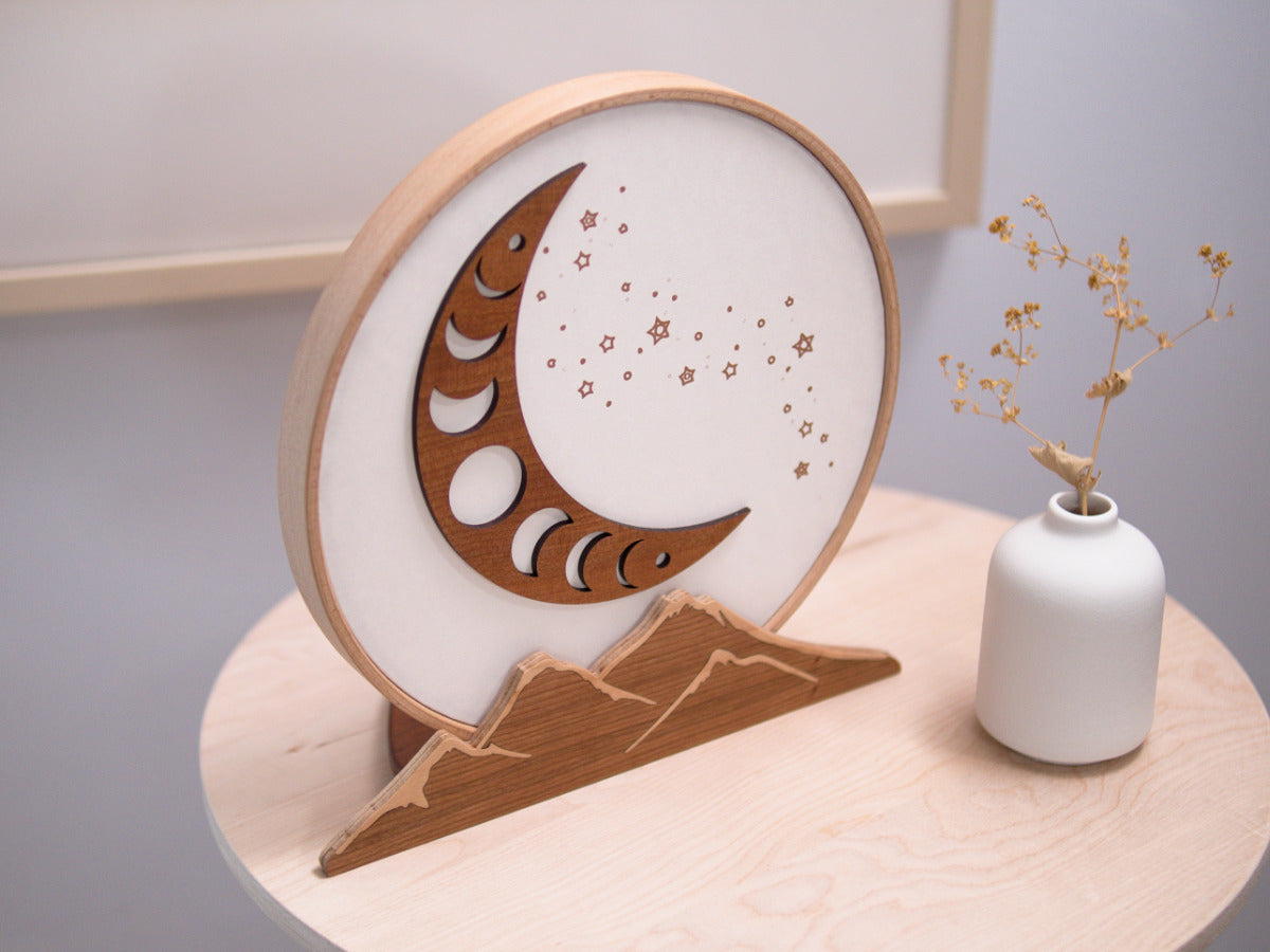 'Finding Balance' (Wood accent version)