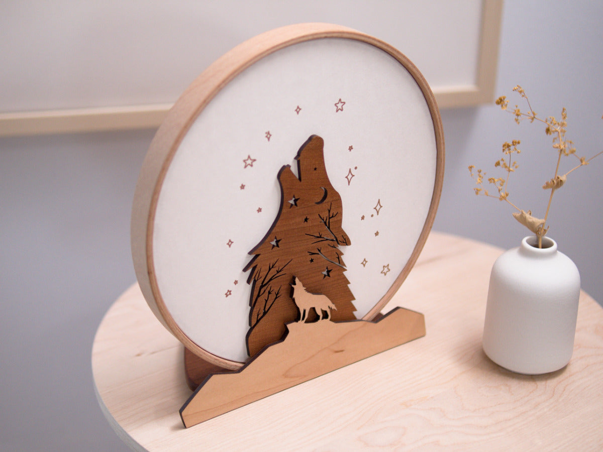 'Finding Balance' (Wood accent version)