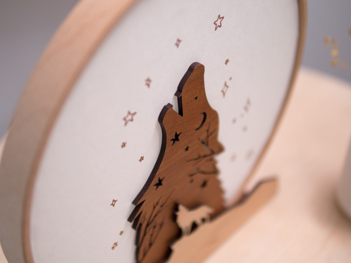 'Finding Balance' (Wood accent version)
