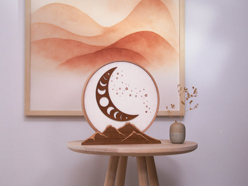 'Finding Balance' (Wood accent version)