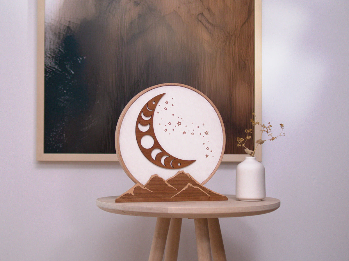 'Finding Balance' (Wood accent version)
