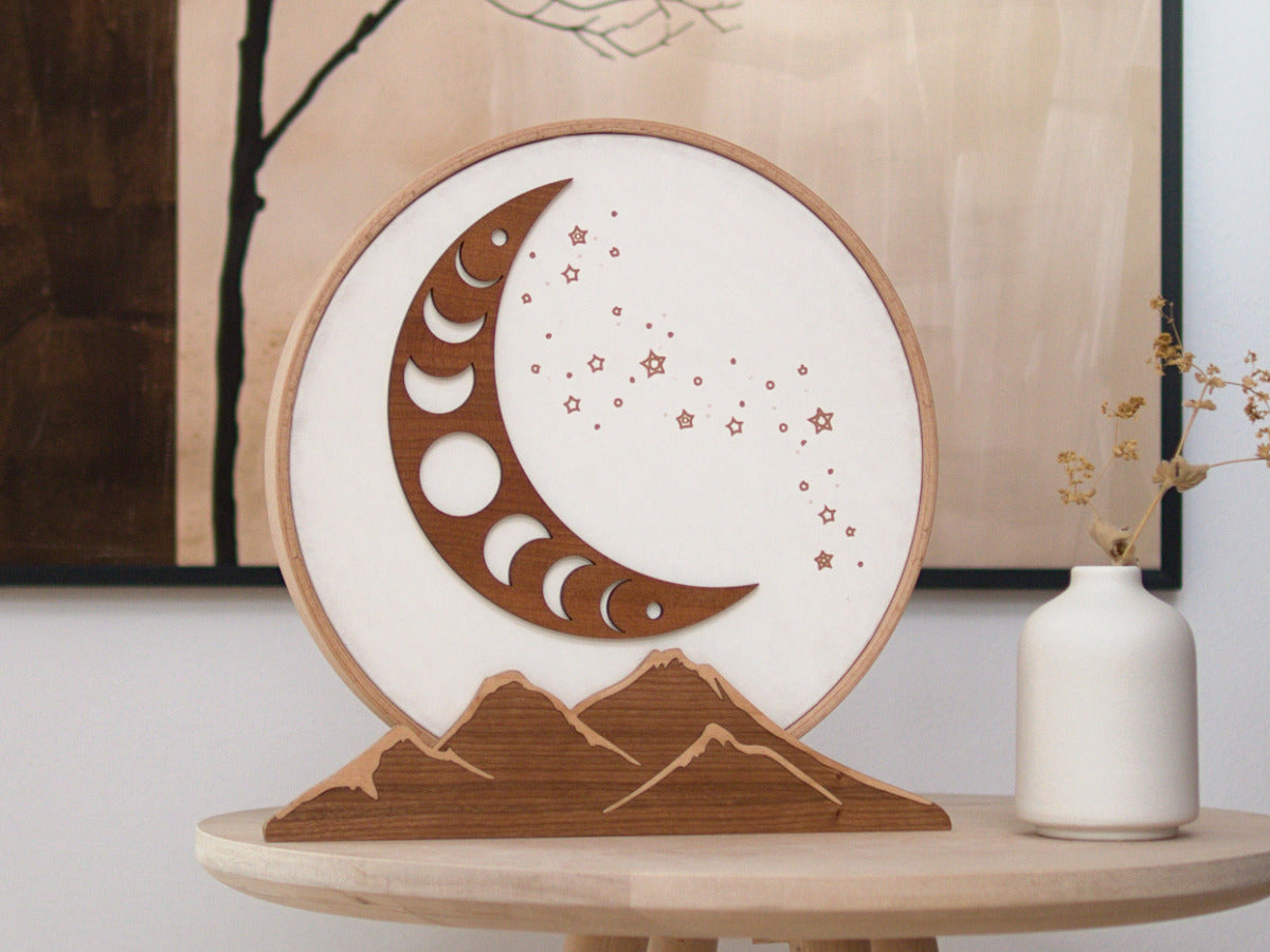'Finding Balance' (Wood accent version)