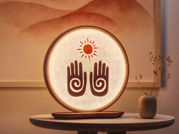 'Finding Balance' (Wood accent version)