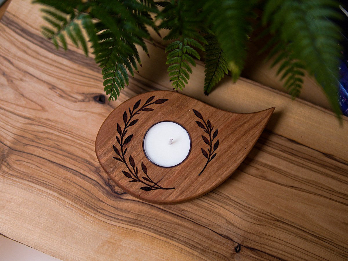 Accents Collection - Affirmation tealight candle holders