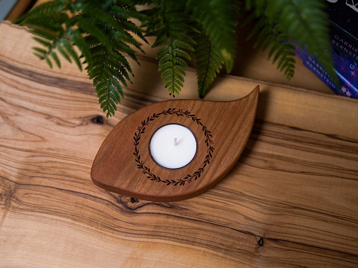 Accents Collection - Affirmation tealight candle holders